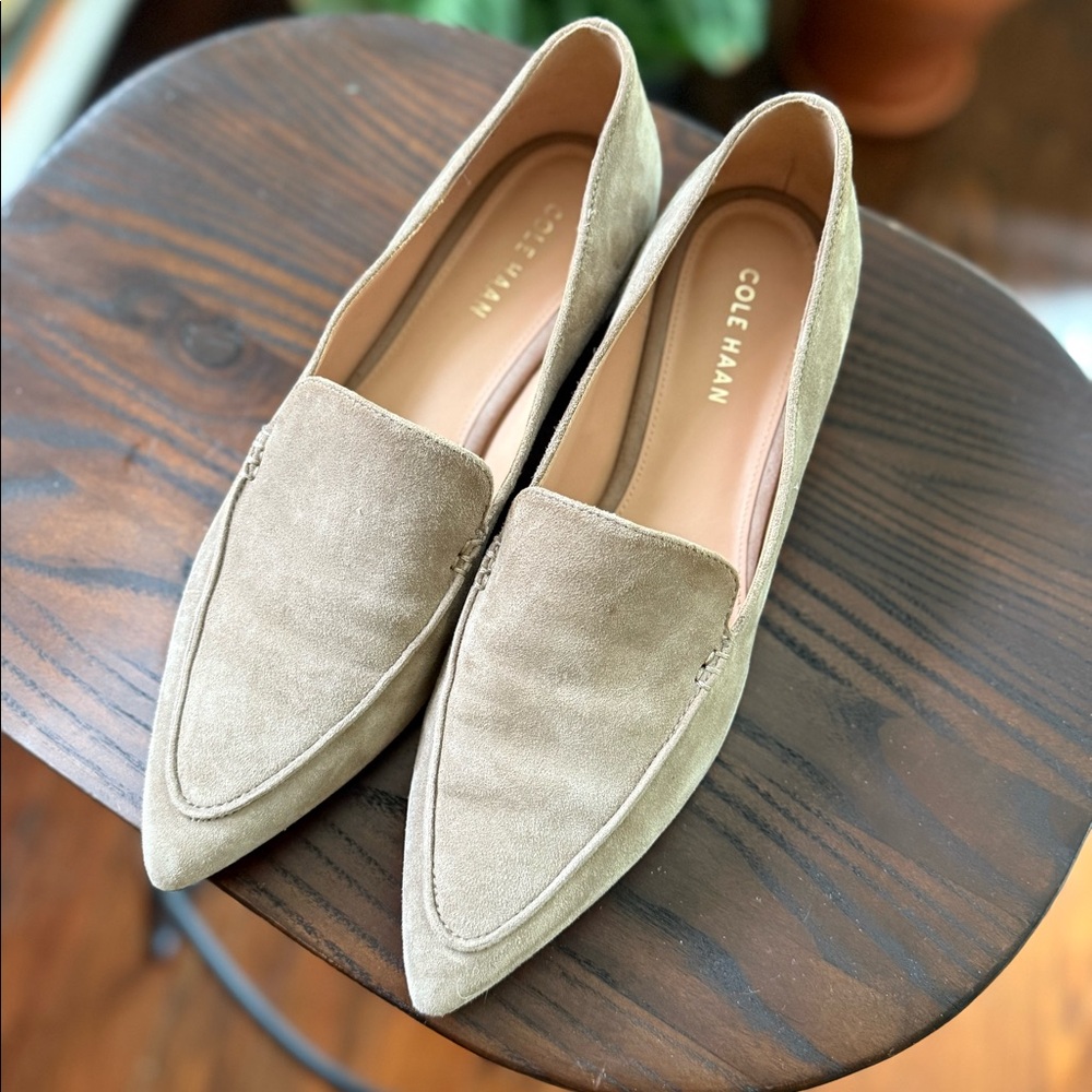 Cole Haan Valentina Pointed Toe Loafers, 8B